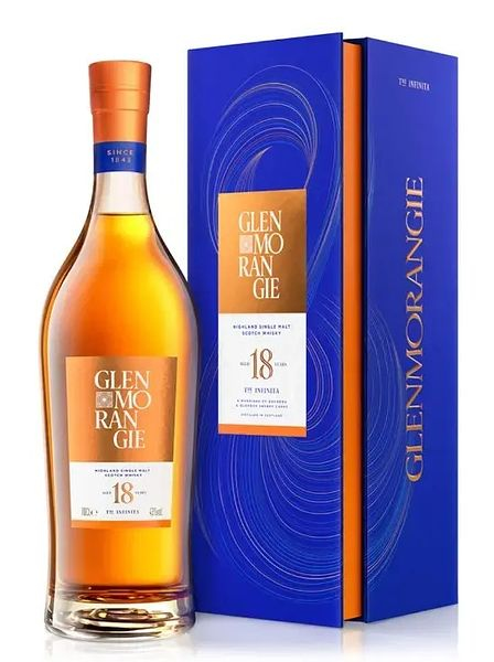 Виски шотландский "Гленморанджи 18 лет" односолодовый 0,7л в п/у