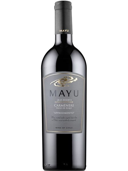 Вино полусухое красное "Майу. Аппассименто. Карменер. Гран Резерва" 2021, 0,75л