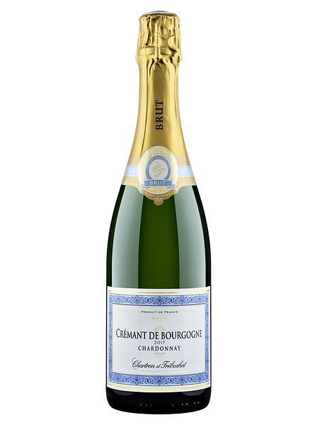 Вино игристое экстра брют белое "Креман де Бургонь. Шартрон э Требюше" AOC 2022 0,75л