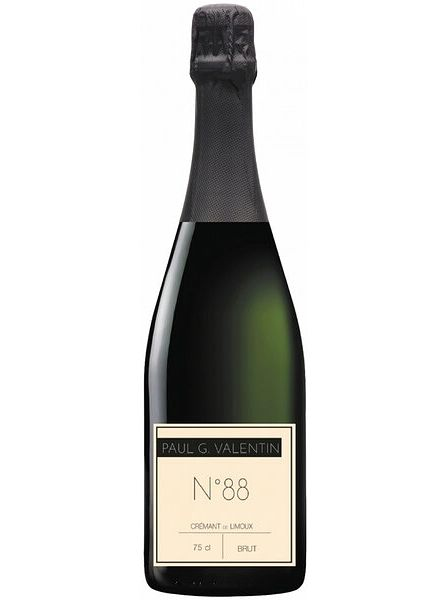 Вино игристое брют белое "Креман де Лиму. Поль Же. Валентан. Номер 88" AOC, 2022, 0,75л