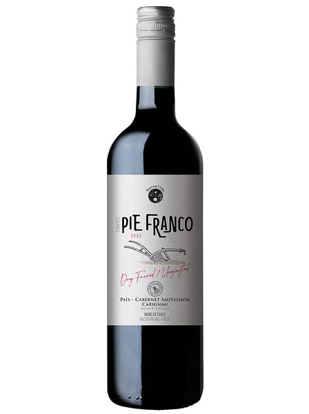 Вино сухое красное "Пие Франко. Паис-Каберне Совиньон-Кариньян" DO 2024, 0,75л