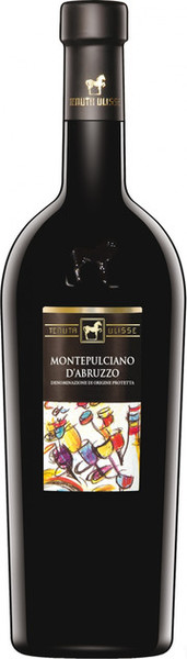 Вино Монтепульчано Д'Абруццо Тенуте Улиссе, красное полусухое