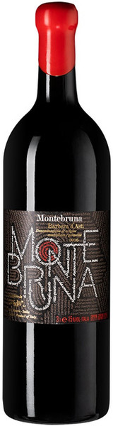 Вино сухое красное Монтебруна, Барбера д'Асти, 3,0 л.
