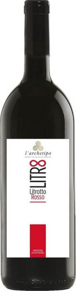 Вино красное сухое Литротто Россо Л Аркетипо, 1,0 л.